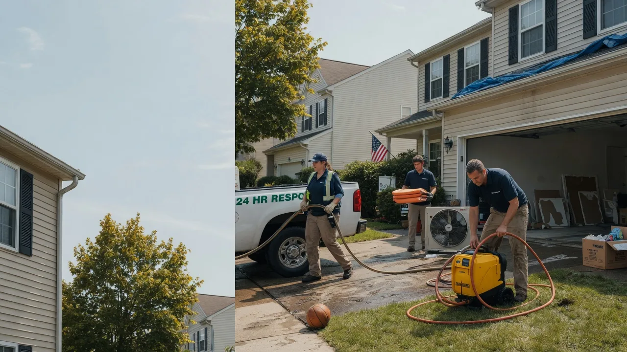 Emergency Water Damage Restoration in Hop Bottom, PA near me